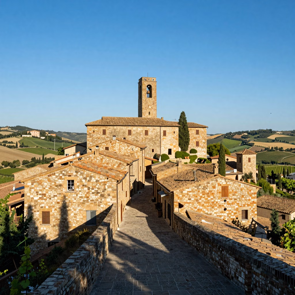 Radda in Chianti : Le Coeur Medieval du Vignoble Toscan
